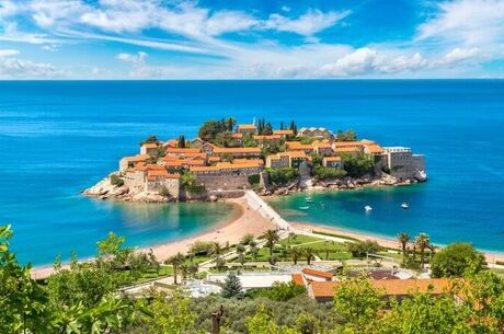 BUDVA TURU AIR MONTENEGRO ILE 4 GECE 5 GUN / Vizesiz